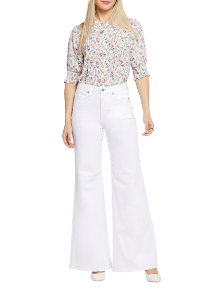 NYDJ Mia Palazzo Jeans, Optic White