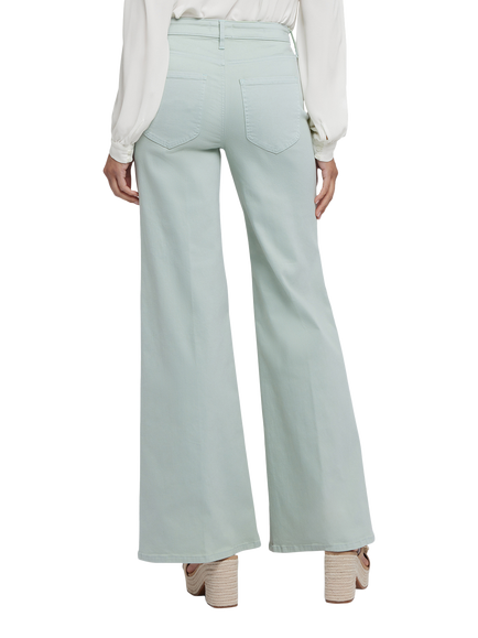 NYDJ Petite Mia Palazzo Jeans - view 2, Tomatillo