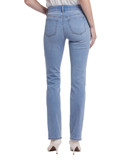 NYDJ Waist-Match Marilyn Straight Jeans - view 2, Santiago Sea