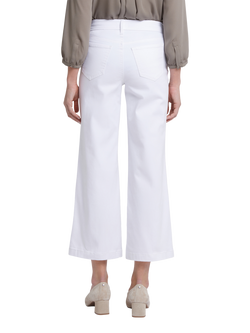 NYDJ Waist-Match™ Teresa Wide Leg Ankle Jeans - view 2, Optic White