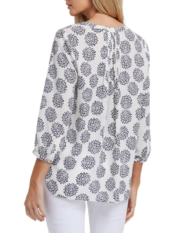 NYDJ Pintuck Blouse - view 2, La Casa Blanca