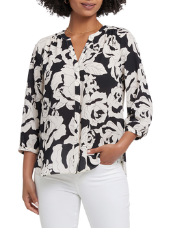 NYDJ Pintuck Blouse, La Solana