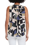 NYDJ Sleeveless Pintuck Blouse, Multi
