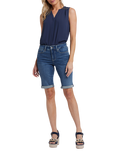 NYDJ Briella Denim Shorts, Valencia Surf