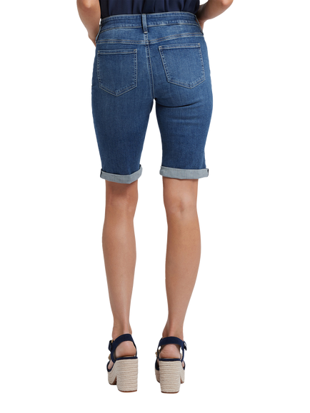 NYDJ Briella Denim Shorts - view 2, Valencia Surf