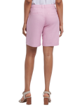 NYDJ Relaxed Linen Blend Shorts, Pink Nectar
