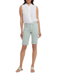 NYDJ Relaxed Linen Blend Shorts, Tomatillo