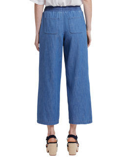 NYDJ Jayne Pull-On Wide Leg Ankle Trousers, Everly - view 2, Everly