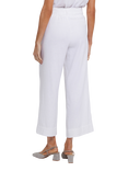 NYDJ Waverly Linen Blend Trousers, White