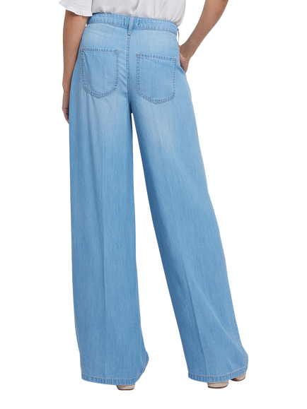 NYDJ Whitney Pleated Trousers, Canary Beach - view 2, Canary Beach