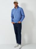 Crew Clothing Linen Blend Regular Fit Shirt, Mid Pink