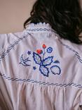 Cape Cove Wild Strawberries & Cream Top, Egrey Ivory