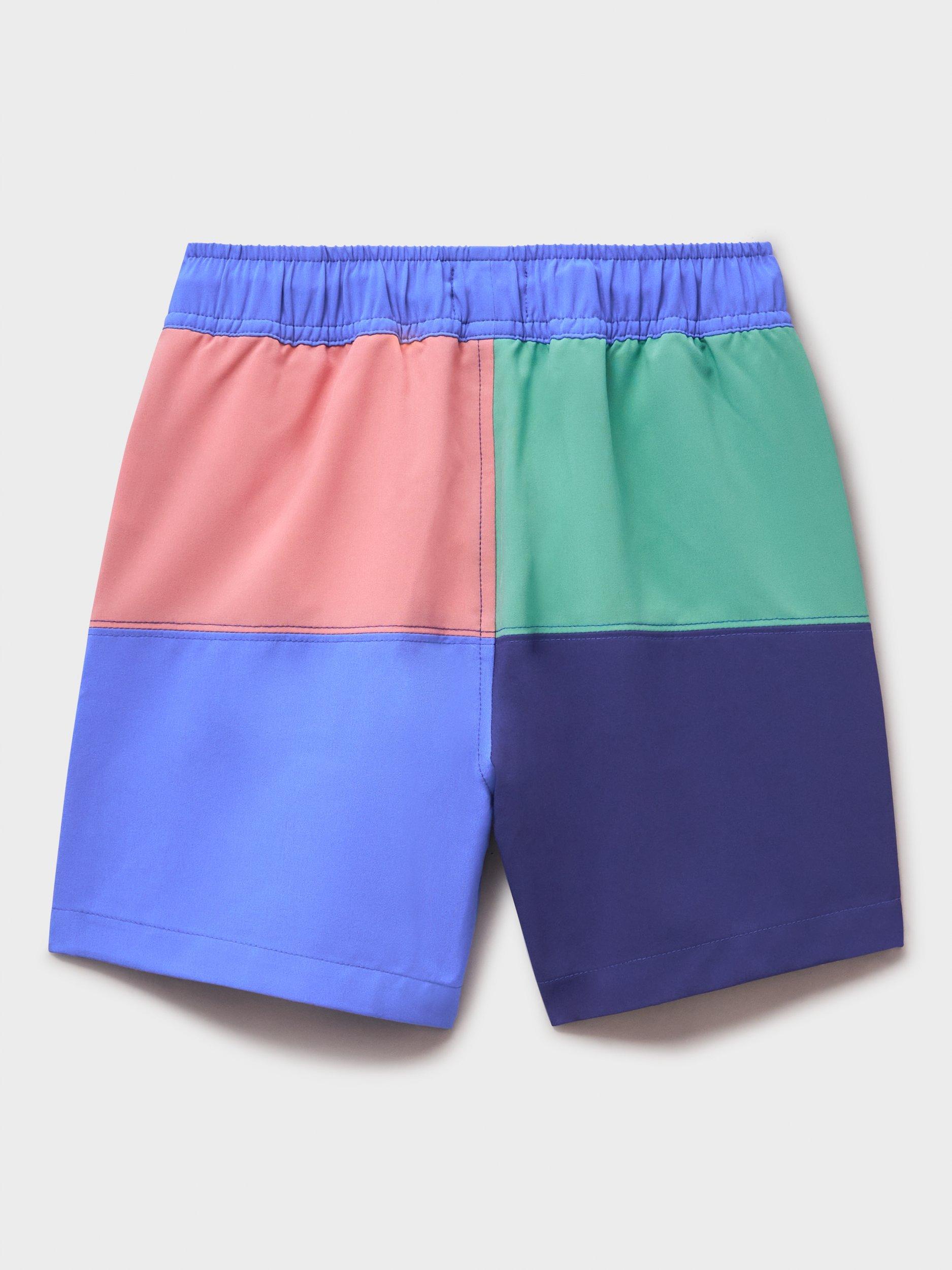 Product image 2 of 3, which shows Crew Clothing Kids' Swim Shorts, Multi, 8-9 years