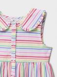 Crew Clothing Kids' Printed Cotton Sleeveless Dress, Multi