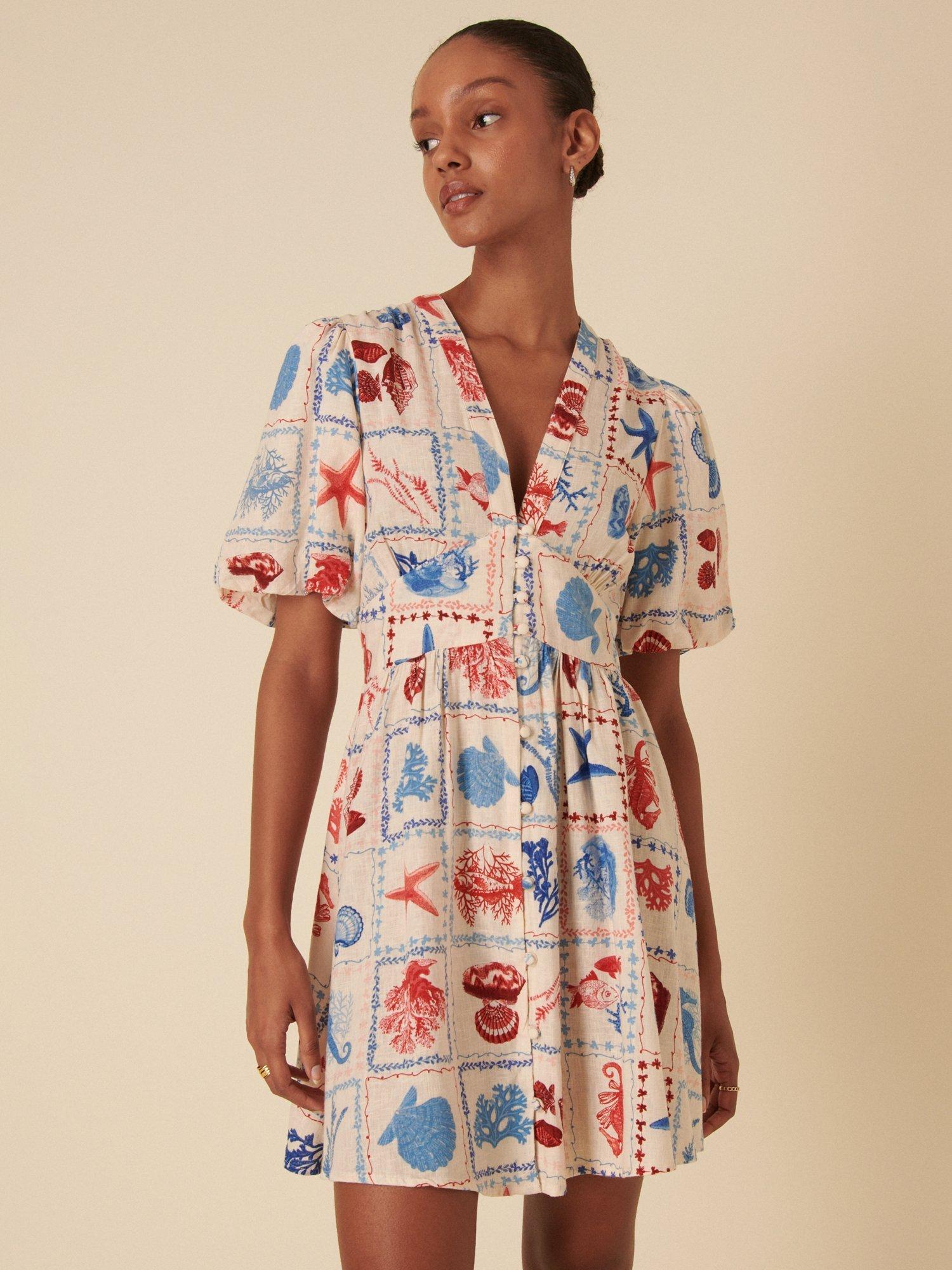 Nobody's Child Starlight Seaside Mini Dress, Multi