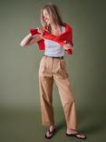 Cape Cove Sea Relaxed Cropped Trousers