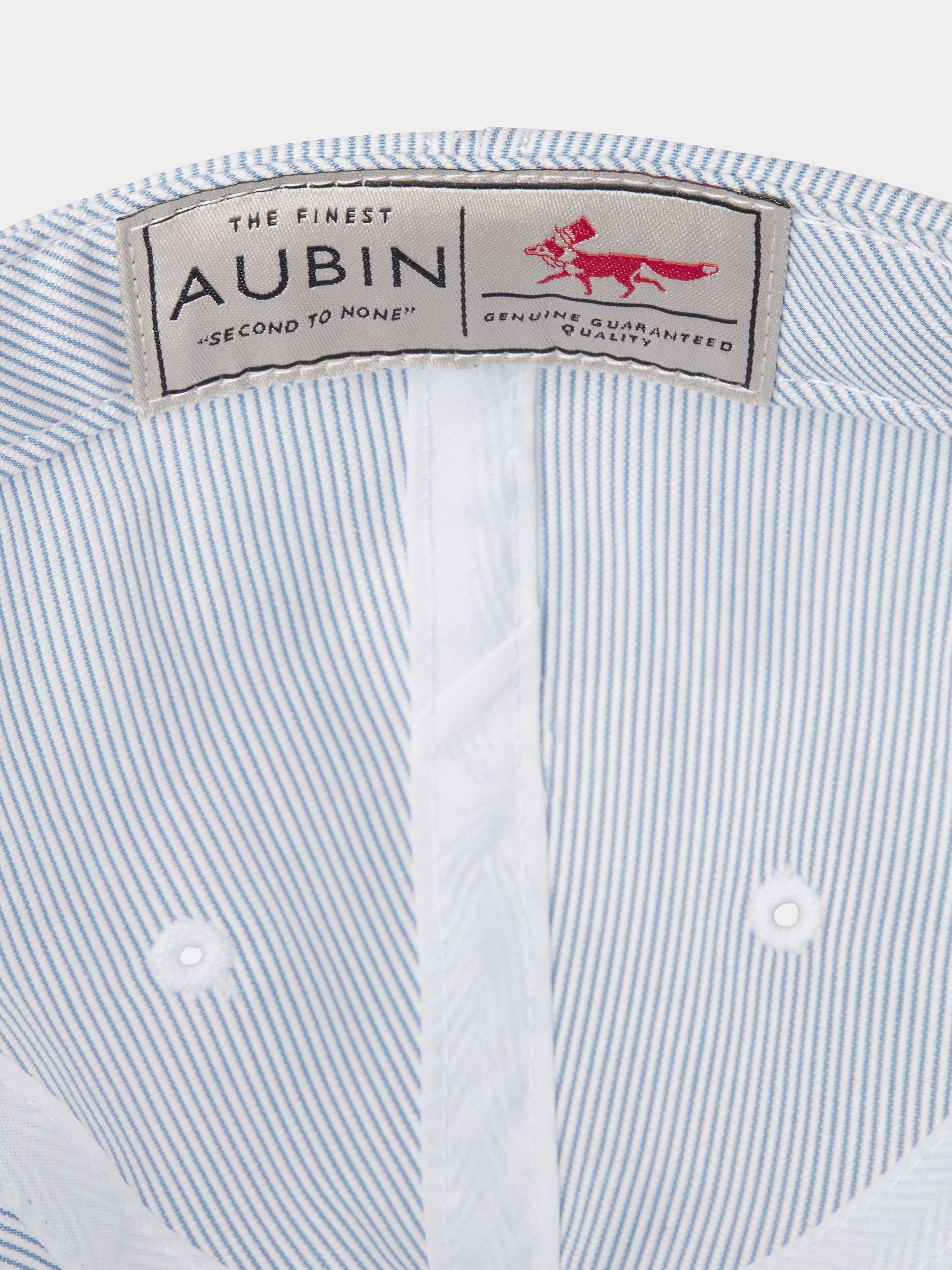 Product image 3 of 3, which shows Aubin Woodthorpe Baseball Cap, Blue/White, One Size