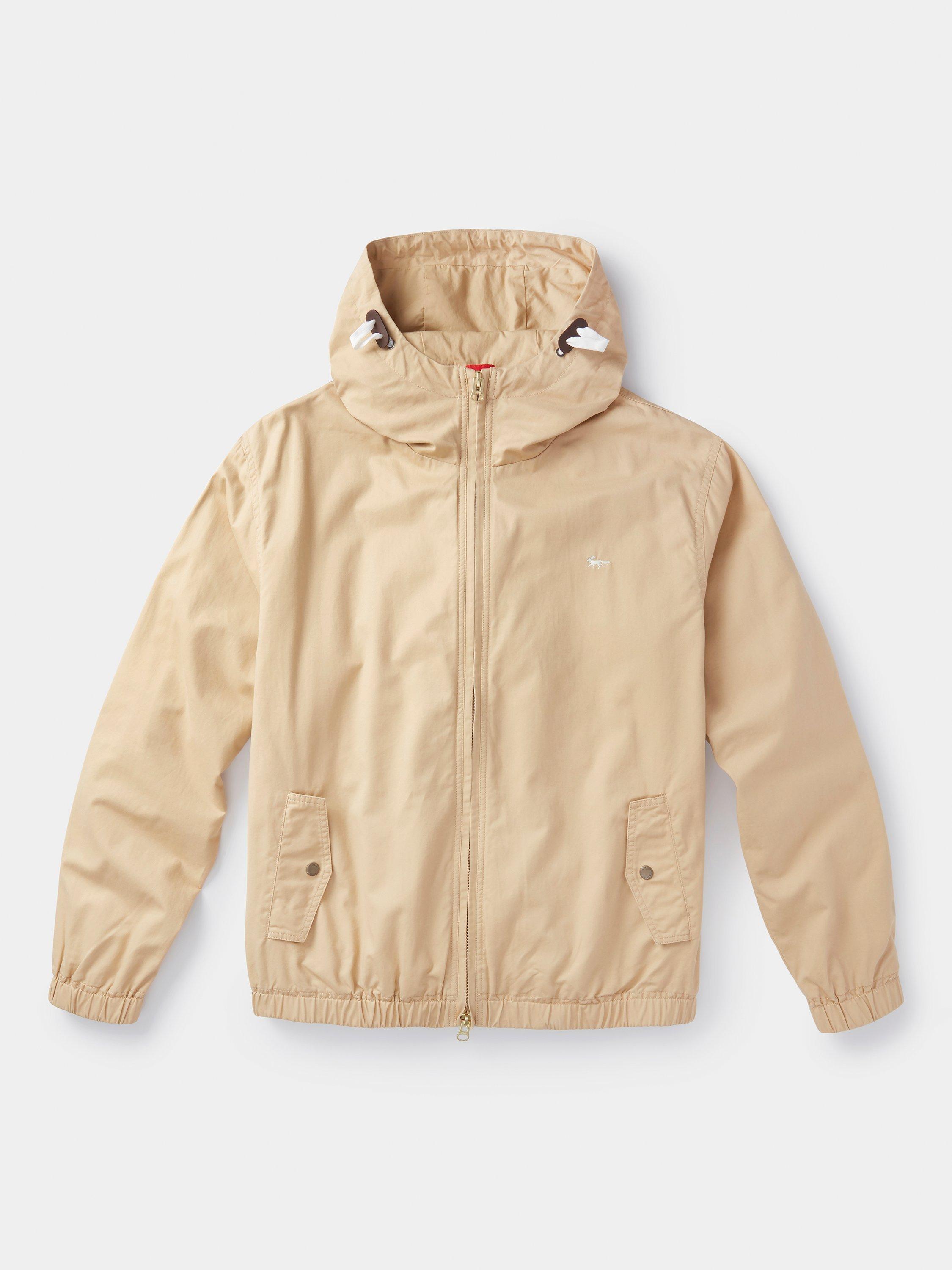Product image 8 of 8, which shows Aubin Kirkmond Cotton Windbreaker Jacket, Beige, M