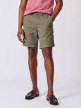 Aubin Stamford Cotton Regular Fit Chino Shorts, Washed Khaki