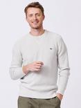 Aubin Holywell Organic Cotton Textured Crew Jumper