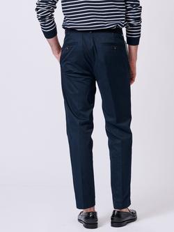 Aubin Stickney Straight Leg Trousers - view 2, Navy