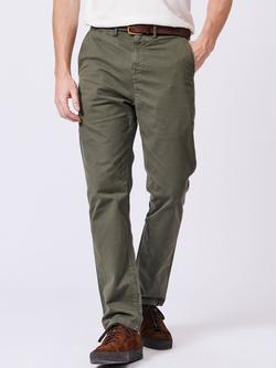 Aubin Witham Stretch Chinos, Khaki