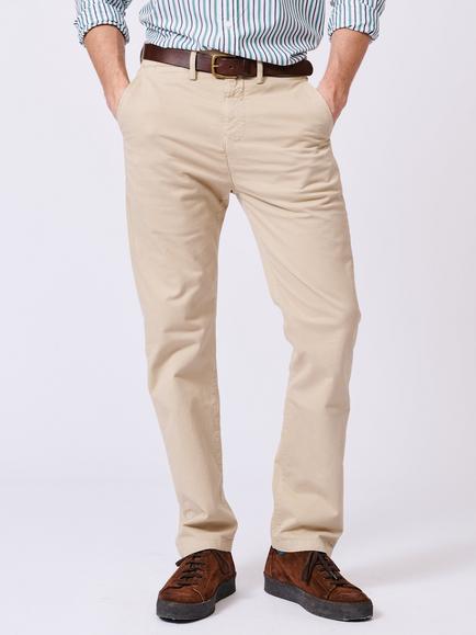 Aubin Witham Stretch Chinos, Stone