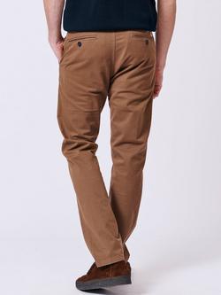 Aubin Witham Stretch Chinos - view 2, Toffee