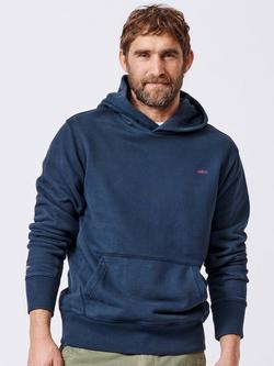 Aubin Coe Cotton Hoodie, Navy, Navy