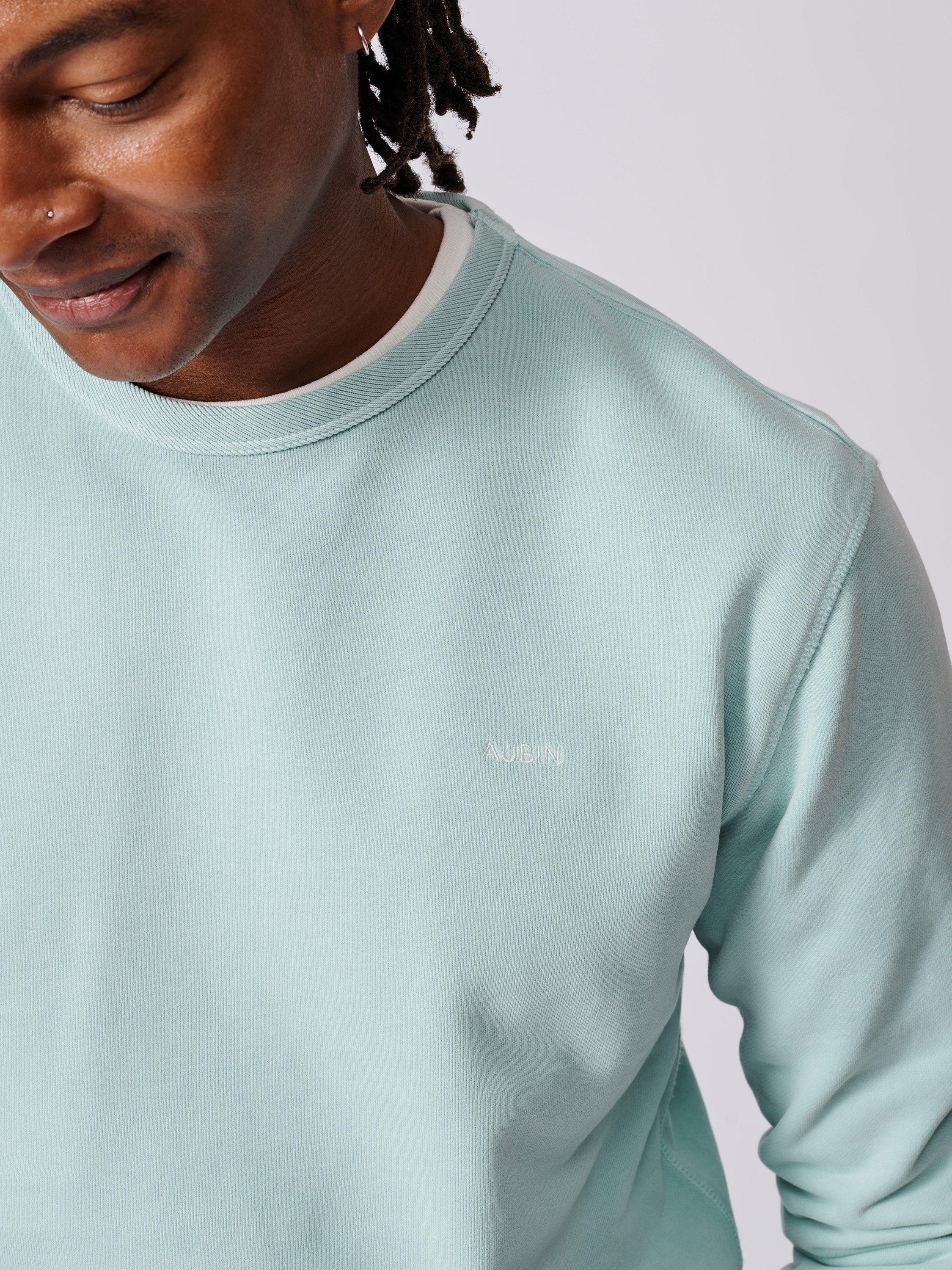 Product image 4 of 6, which shows Aubin Vestry Crew Neck Sweatshirt, Mint, XXL