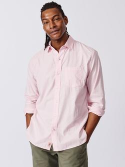 Aubin Grainsby Linen Cotton Regular Fit Shirt, Pink