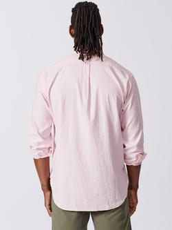 Aubin Grainsby Linen Cotton Regular Fit Shirt - view 2, Pink