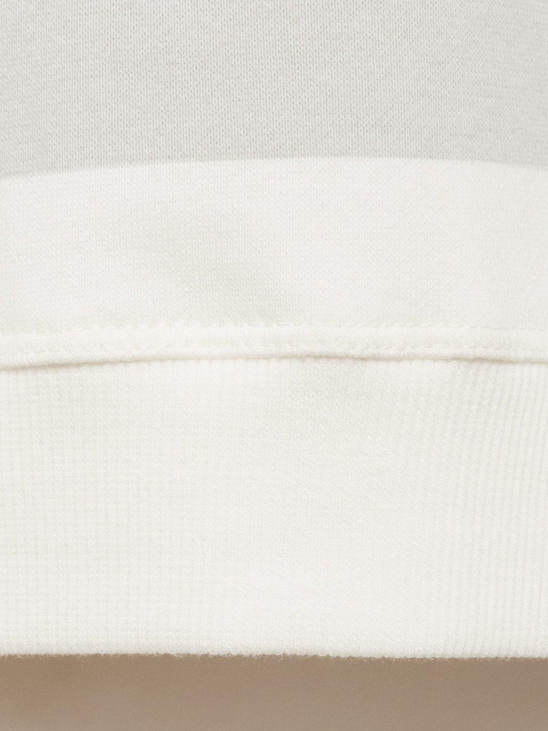 Product image 3 of 4, which shows Mango Kids' Kodak Stripe Sweatshirt, Pastel Blue/Multi, 11-12 years
