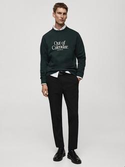 Mango Out of Calendar Sweatshirt, Green - view 2, Green