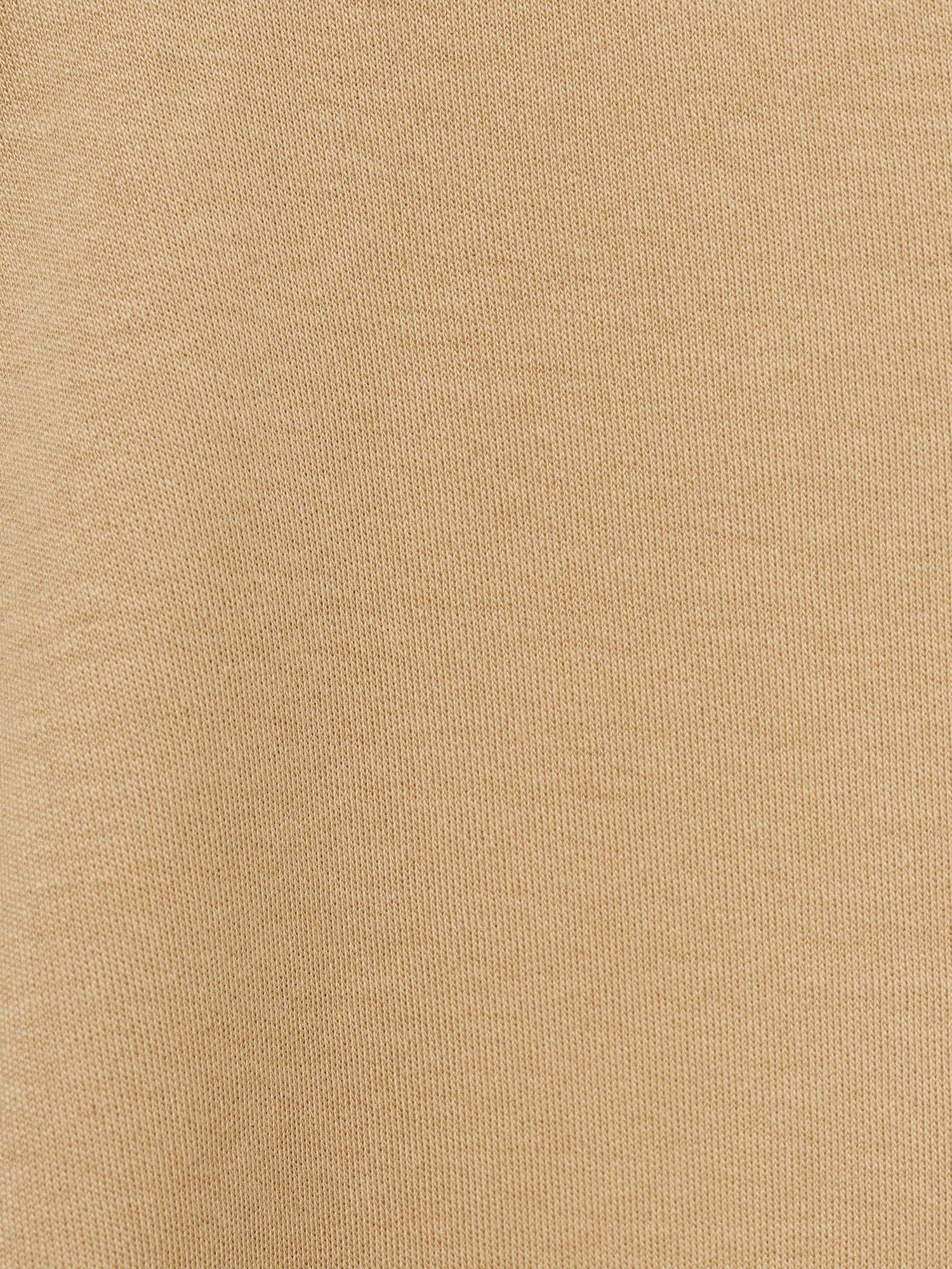 Product image 5 of 8, which shows Mango Kimi Cotton Regular Fit Short Sleeve T-Shirt, Medium Brown, XS
