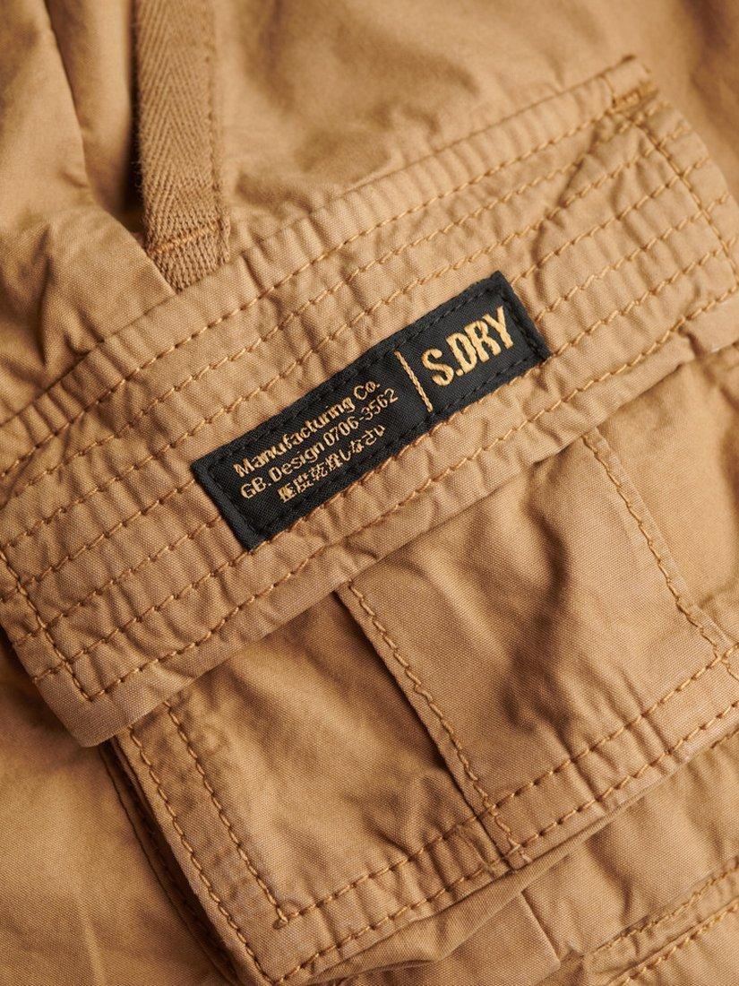 Product image 4 of 5, which shows Superdry Utility Cargo Shorts, Classic Tan Brown, 8