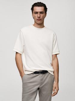 Mango London Polo Shirt, Beige, Beige