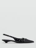 Mango Vany Kitten Heel Court Shoes