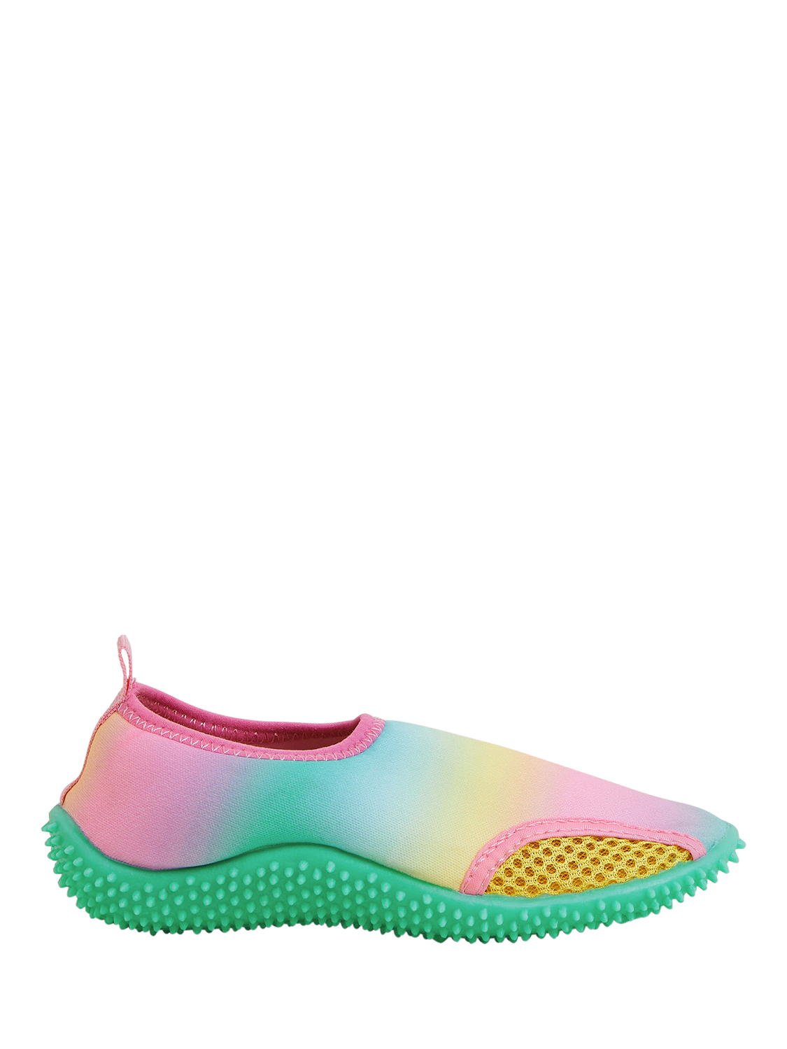 Product image 1 of 3, which shows Angel by Accessorize Kids' Ombre Swim Shoes, Multi, 1