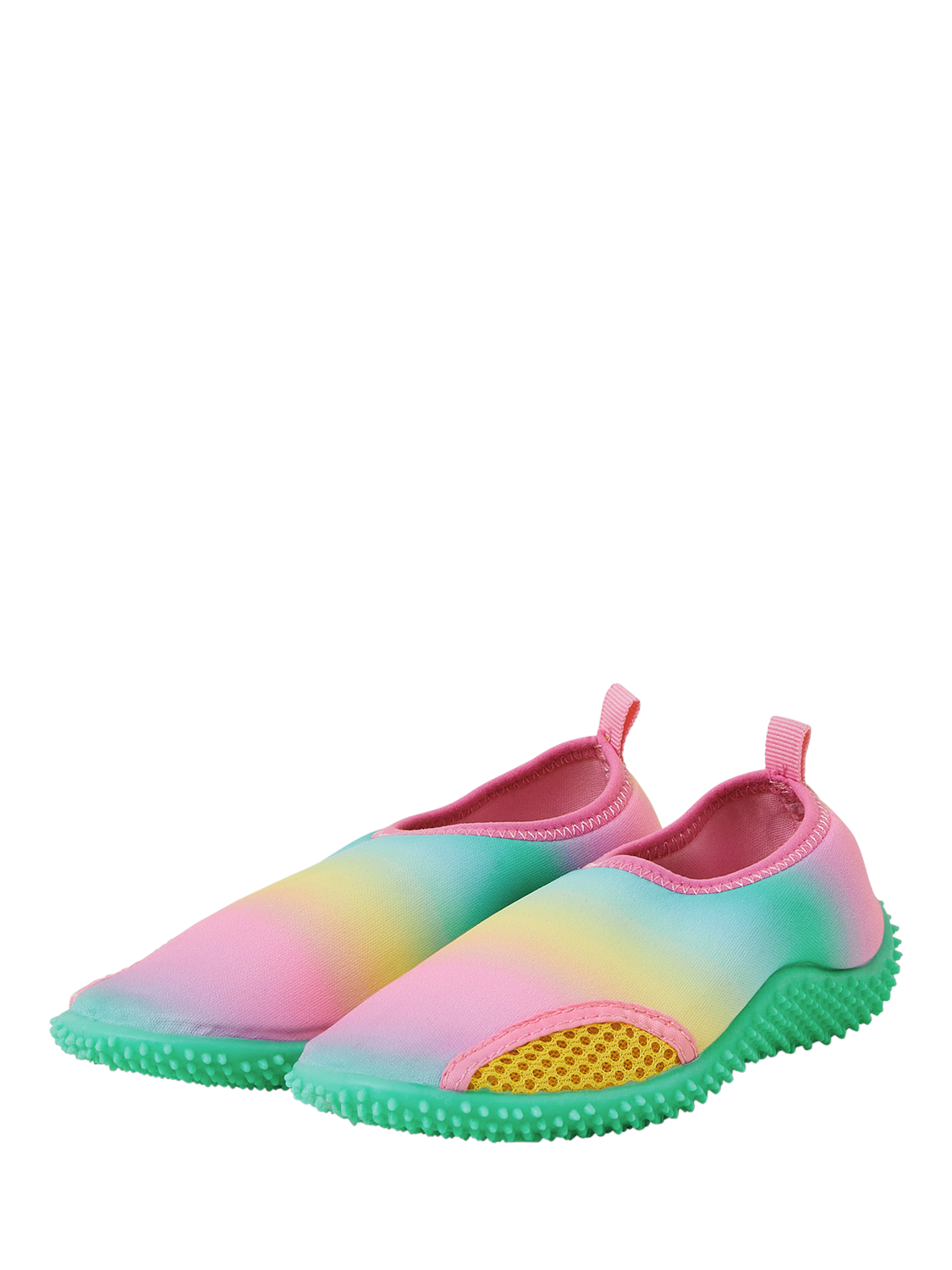 Product image 2 of 3, which shows Angel by Accessorize Kids' Ombre Swim Shoes, Multi, 1