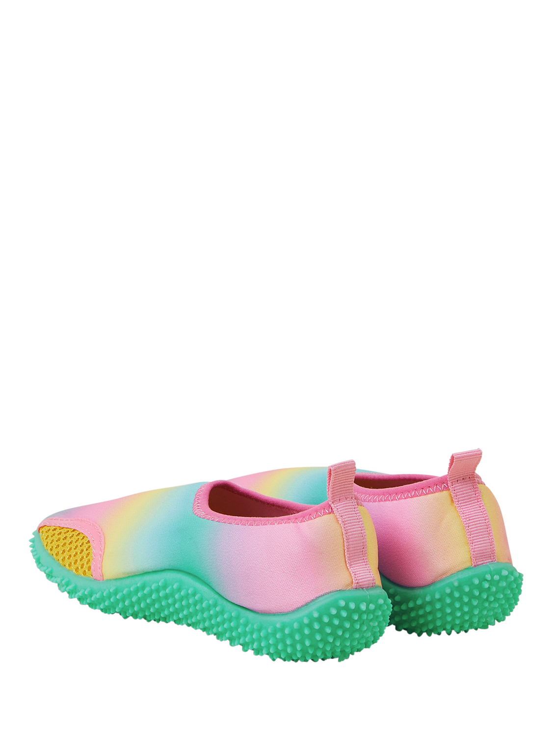 Product image 3 of 3, which shows Angel by Accessorize Kids' Ombre Swim Shoes, Multi, 1