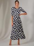 Jolie Moi Enya Jersey Midaxi Dress, Navy