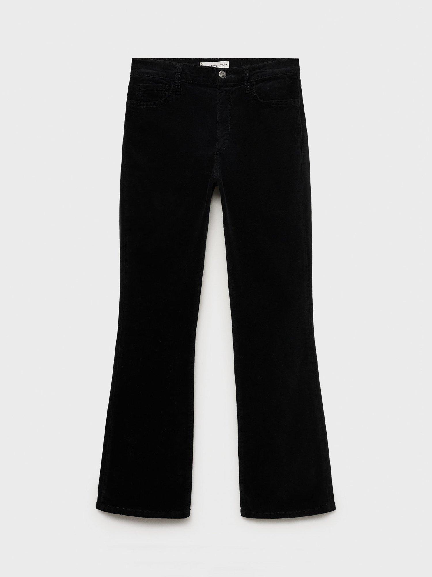 Product image 3 of 7, which shows Mango Siennap Jeans, Black, 4