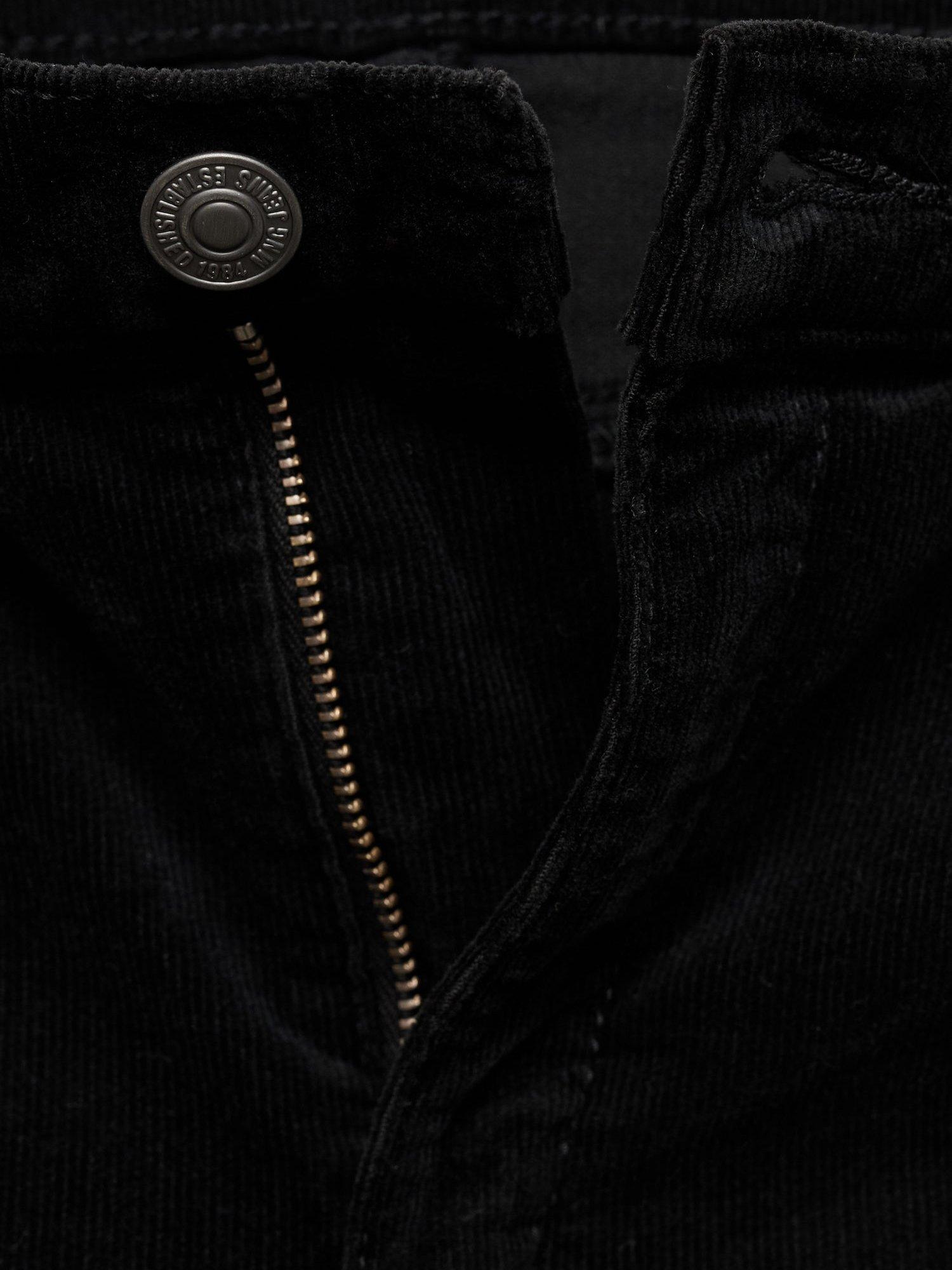Product image 5 of 7, which shows Mango Siennap Jeans, Black, 4