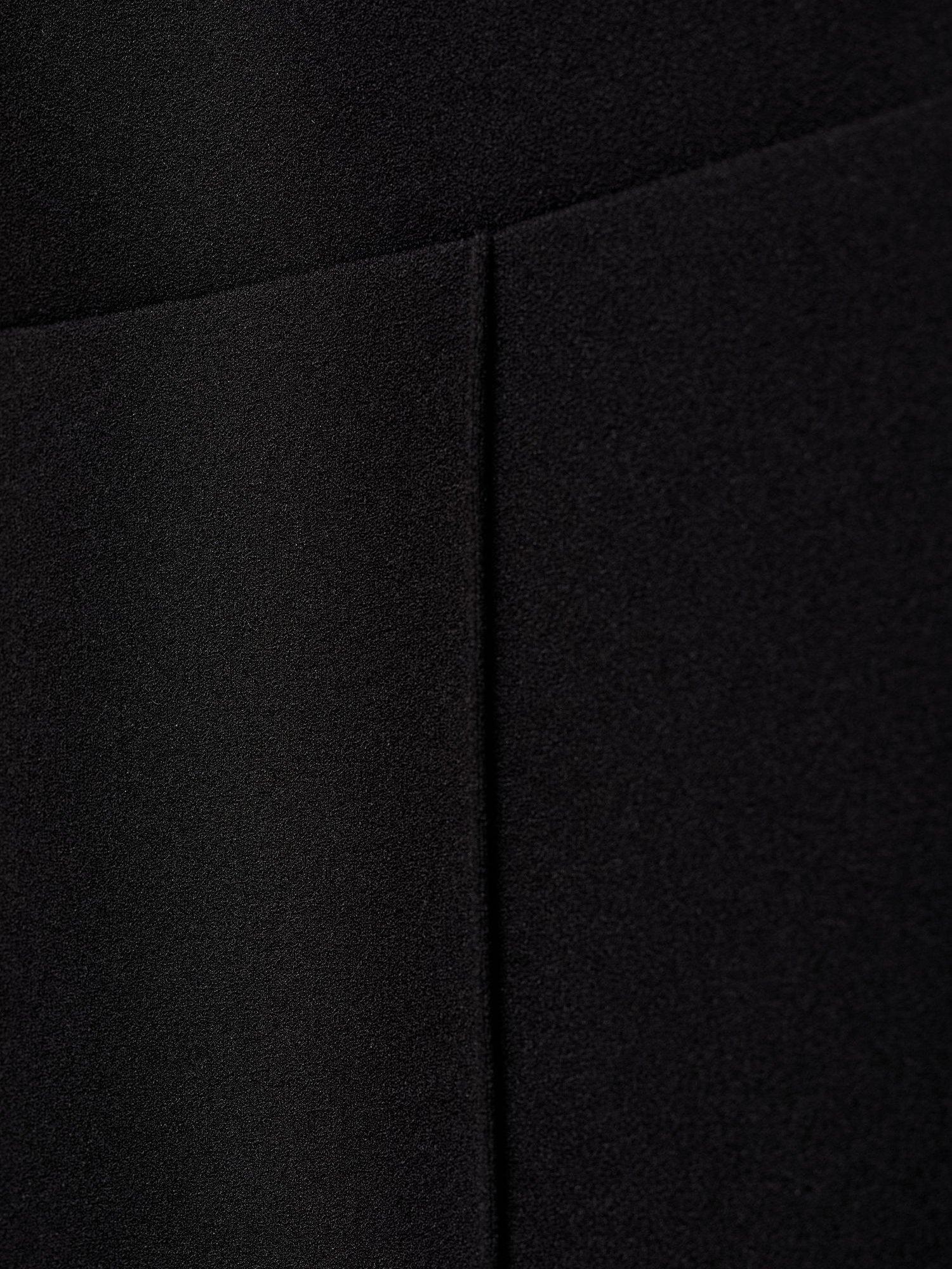 Product image 5 of 9, which shows Mango Avaya Straight Leg Trousers, Black, S