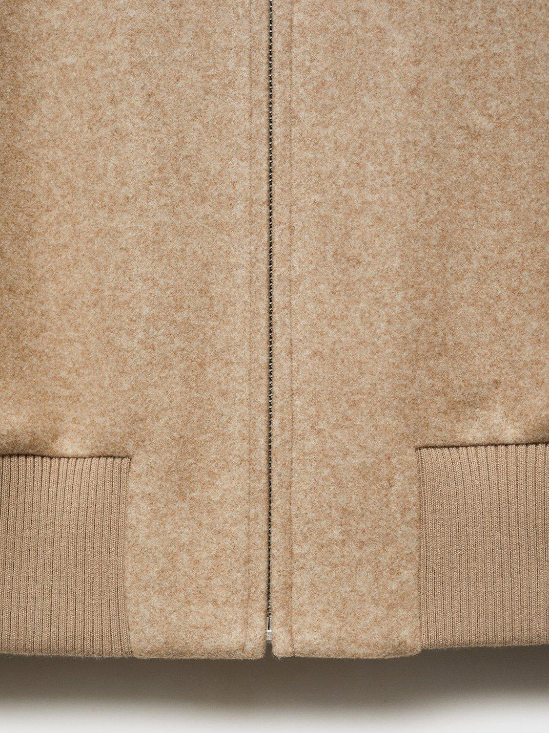 Product image 5 of 8, which shows Mango Hansy Cropped Jacket, Beige, XL