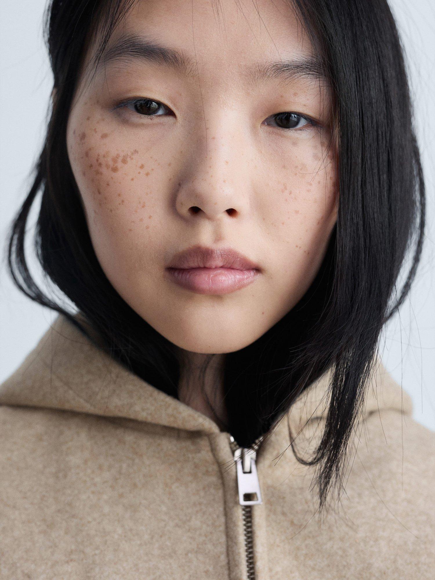Product image 6 of 8, which shows Mango Hansy Cropped Jacket, Beige, XL