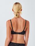 John Lewis Mila Lace Balcony Bra, Black