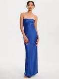 OMNES Amdra Satin Maxi Dress, Cobalt