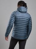 Montane Anti-Freeze Men's Recycled Packable Down Jacket, Stone Blue